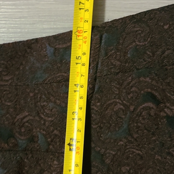 TED BAKER LONDON Women's Jacquard Floral Print Lace Purple Black Blazer size 2 - Picture 5 of 8